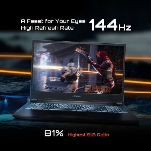 Gigabyte G5 KD-52ES123SD Intel Core i5-11400H/16GB/512GB SSD/RTX 3060/15.6"