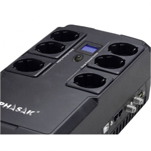 Phasak Kryptos PH 9478 SAI Línea Interactiva 800VA