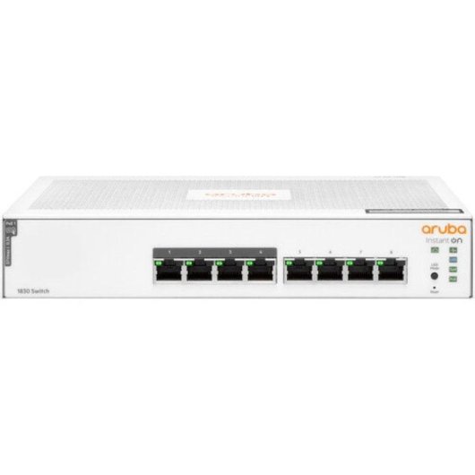 Switch HPE Instant On 1830 8 Ports 4p PoE Classe 4 65W Gestor L2 Gigabit Ethernet 1U