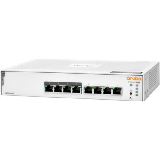 Aruba Instant On 1830 8G 4p Class4 PoE 65W Gestito L2 Gigabit Ethernet (10/100/1000) Supporto Power over Ethernet (PoE) 1U