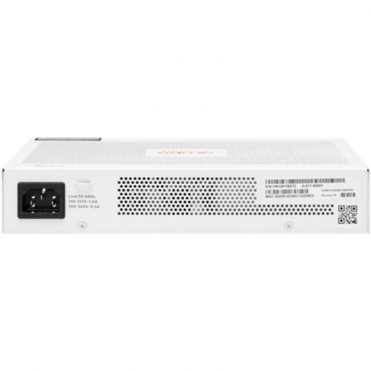 HPE Instant On 1830 Switch 8 Puertos 4p Clase 4 PoE 65W Gestionado L2 Gigabit Ethernet 1U