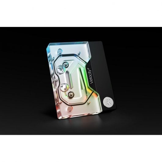 EKWB EK-Quantum Velocity2 D-RGB AM4 Nickel + Plexi