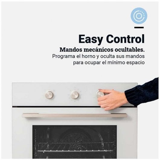 Universal Blue Mitsi 4006W Horno Multifunción 67L Cristal Blanco