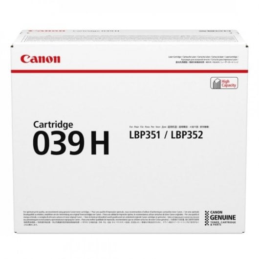 Toner Original Canon 039H Preto