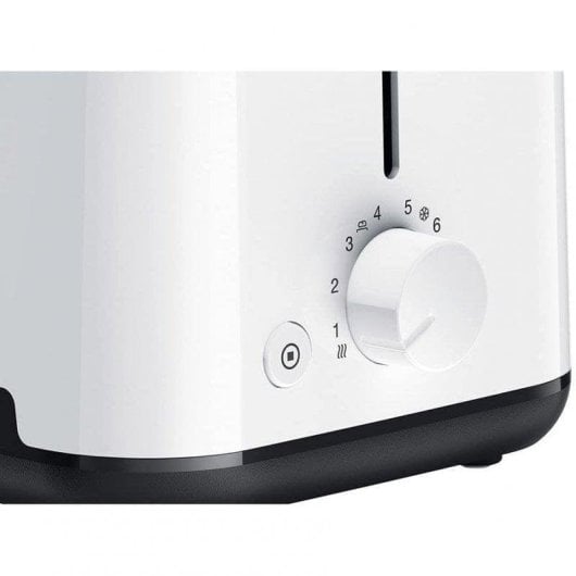 Tostadora Braun HT-1010WH 2 Ranuras 900 W Blanca