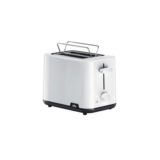 Tostadora Braun HT-1010WH 2 Ranuras 900 W Blanca
