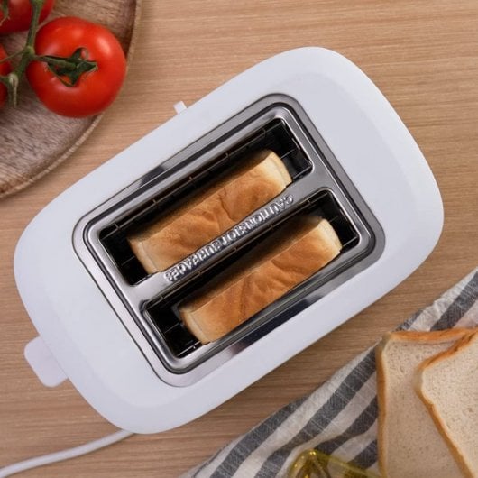 Cecotec Toast&Taste 9000 Double White Tostador 2 Ranuras 980W Blanco