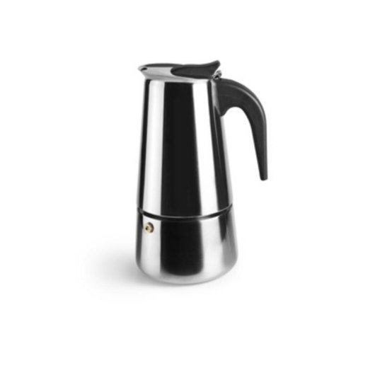 Cafetera Italiana Ibili Moka 10 Tazas Acero Inoxidable Asa Baquelita