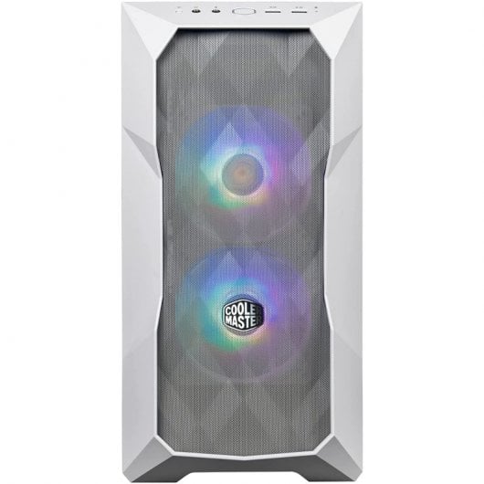 Cooler Master TD300 Mesh Vetro Temperato USB 3.0 Bianco