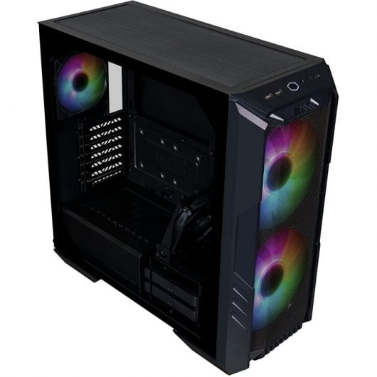 Cooler Master HAF 500 gehärtetes Glas USB 3.0 Schwarz