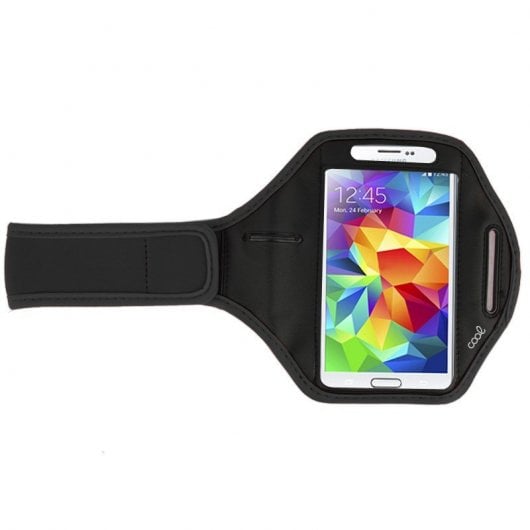 Cool Universal Neoprene Sports Black Case pour Smartphone 6"-6.7"