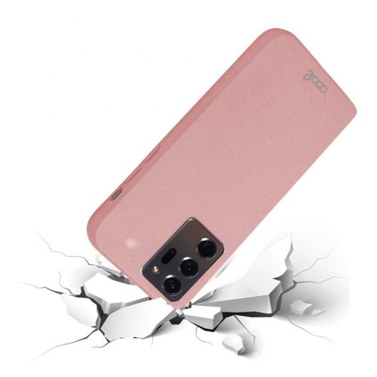Coole rosa, umweltfreundliche, biologisch abbaubare Hülle für Samsung Galaxy Note 20 Ultra N985