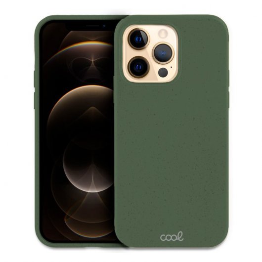 Coque écologique biodégradable vert frais pour iPhone 12 Pro Max