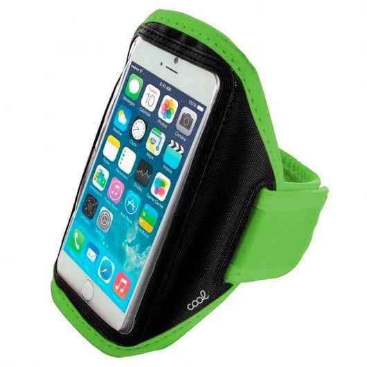 Coole universelle Neopren-Sport-Hülle in Grün für Smartphones 6"-6,7"