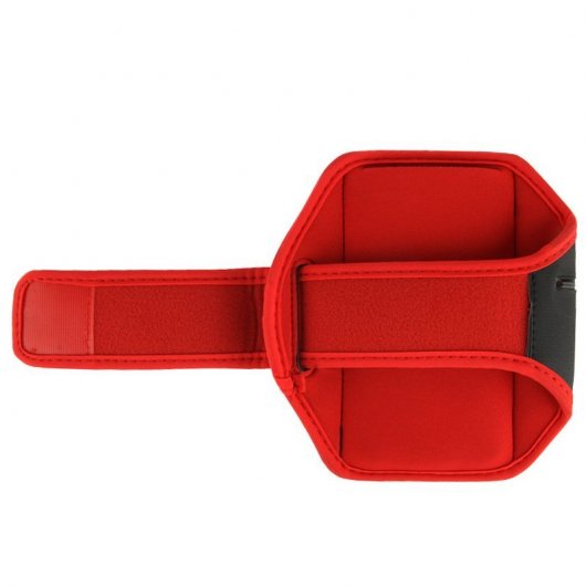 Coole Universal-Neopren-Sporttasche in Rot für Smartphones von 5,5 bis 6 Zoll