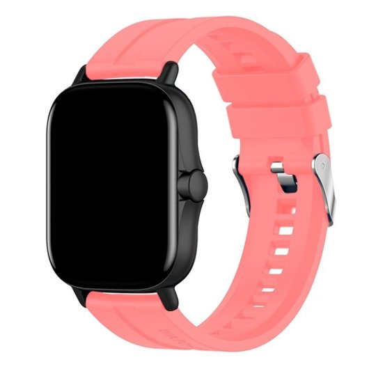 Cool Bracelet en caoutchouc rose universel 20 mm pour Amazfit Bip/GTS/Bip Lite/Huawei/Samsung/Cool Oslo
