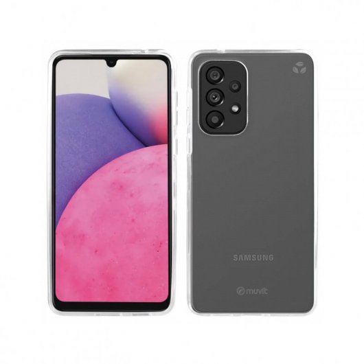 Muvit for Change Funda Recicletek Transparente para Samsung Galaxy A33 5G