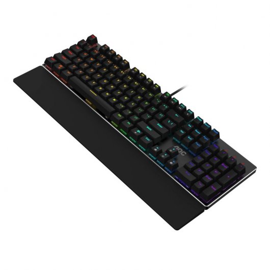 AOC GK500 Teclado Mecânico Gaming RGB Interruptores Red Outemu (PT)