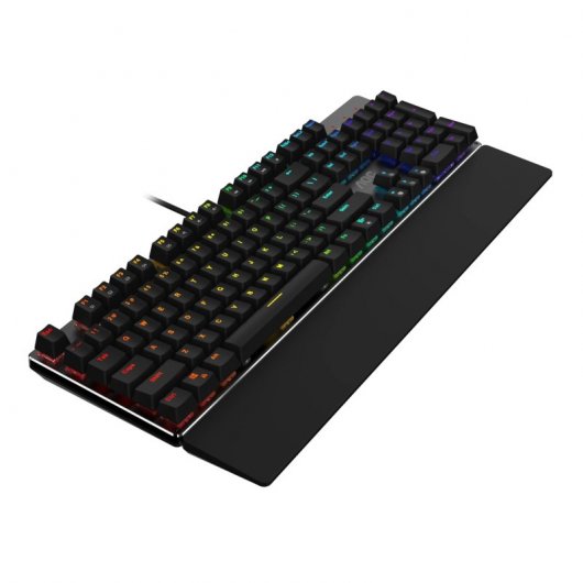 AOC GK500 Teclado Mecânico Gaming RGB Interruptores Red Outemu (PT)
