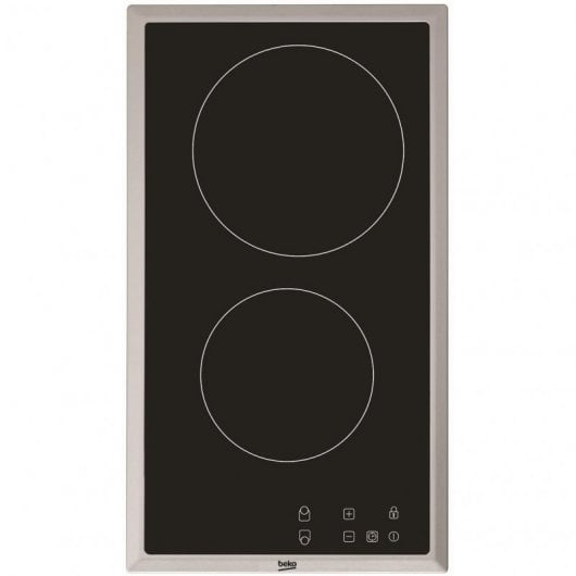 Beko HDMC 32400 TX Placa Vitrocerâmica 2 Zonas 30cm Preta