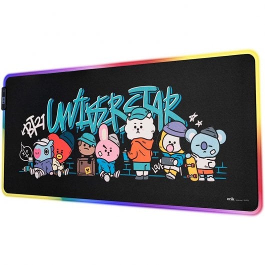 Erik Alfombrilla Gaming XXL BT21
