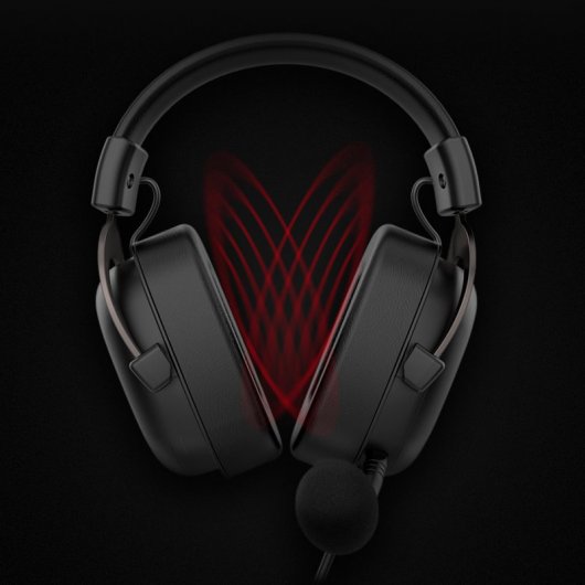 Havit H2002D Casque de jeu noir