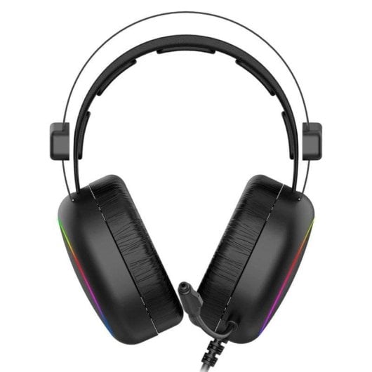 Auricolari Havit H2016U con cavo Gaming con Cancellazione del Rumore, RGB e microfono regolabile, neri
