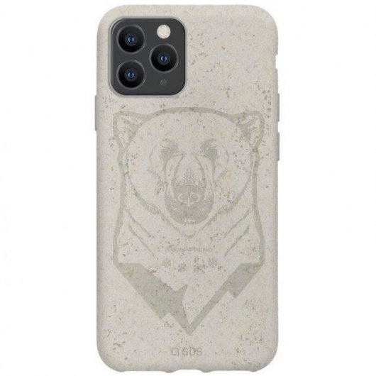 SBS OCEAN Funda Ecológica Oso para iPhone 11 Pro