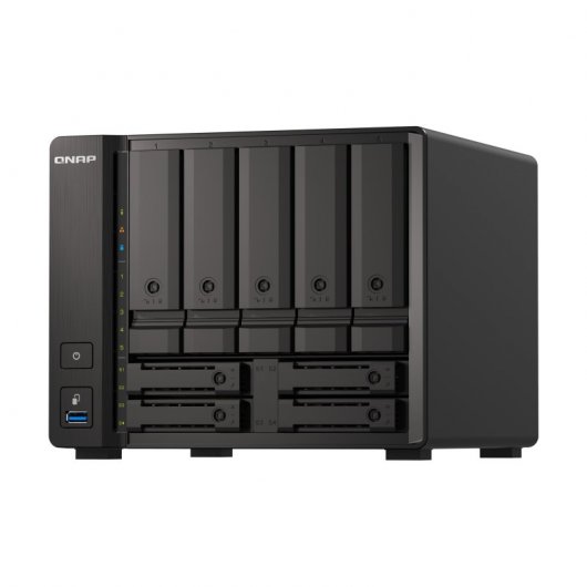 QNAP TS-H973AX NAS Tower Collegamento ethernet LAN Nero V1500B Nero