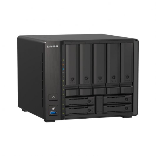 QNAP TS-H973AX NAS Tower Collegamento ethernet LAN Nero V1500B Nero