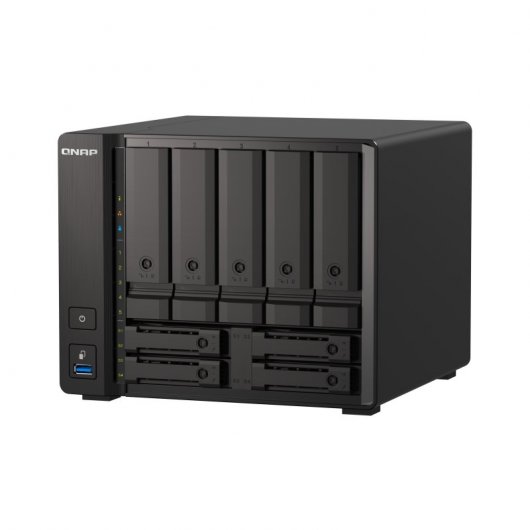 QNAP TS-H973AX NAS Tower Collegamento ethernet LAN Nero V1500B Nero