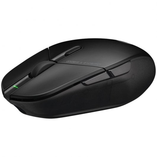 Mouse da gioco wireless Logitech G303 Shroud Edition 25000 DPI Nero