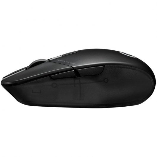 Mouse da gioco wireless Logitech G303 Shroud Edition 25000 DPI Nero