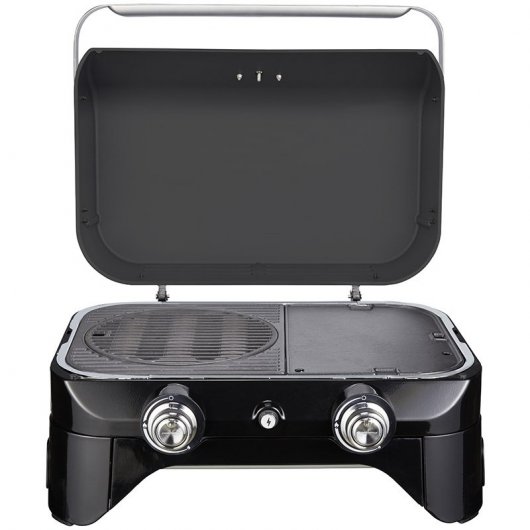 Campingaz Attitude 2100 LX Barbecue Da tavolo Gas Nero, Stainless steel 5000 W