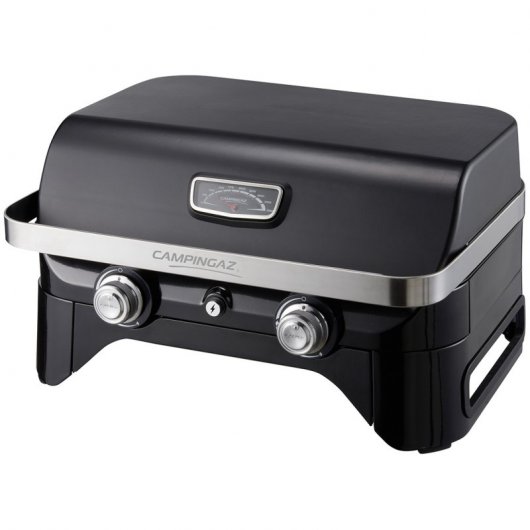 Campingaz Attitude 2100 LX Barbecue Da tavolo Gas Nero, Stainless steel 5000 W