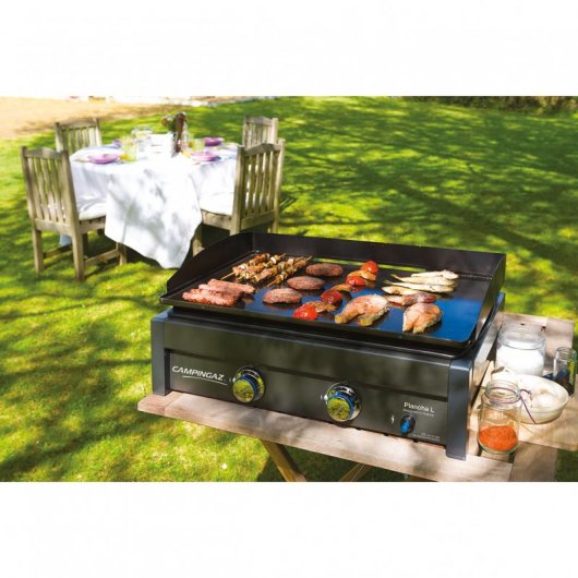 Campingaz Plancha L de Asar a Gas 2 Fuegos 7500W