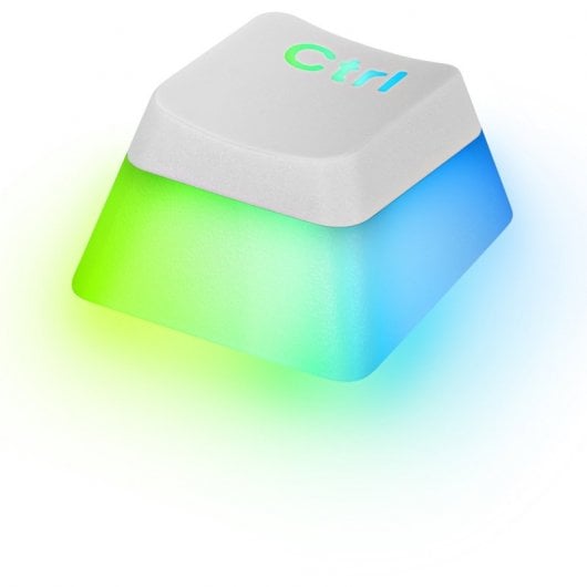 Mars Gaming Mkcloud Teclado Mecânico Sem Fios Gaming RGB Branco Switch Azul