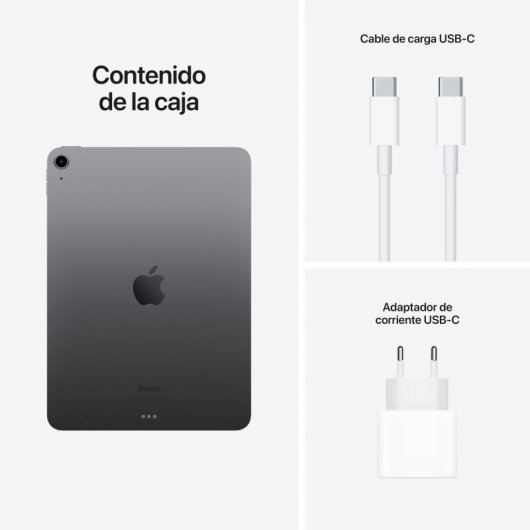 Apple iPad Air 2022 WiFi 256GB Gris Espacial