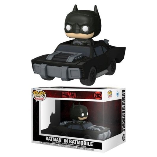 Figura coleccionable Funko Pop The Batman en Batmóvil vinilo edición especial