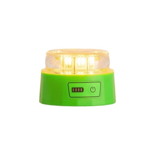 Balise d'urgence JBM 54735 LED V16 GPS DGT IP54 Transparente