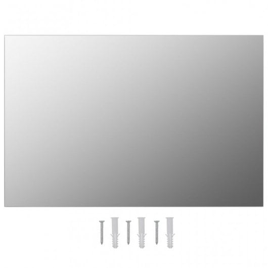Vidaxl Espejo De Pared Rectangular Vidrio 60x40 Cm