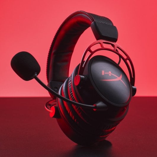 HyperX Cloud Alpha Wireless Headset Gaming Sem Fios PC Preto/Vermelho