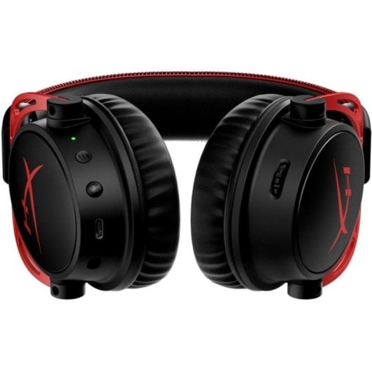 Auriculares HyperX Cloud Alpha Wireless Gaming Inalámbricos 2.4 GHz com Cancelamento de Ruído Preto/Vermelho