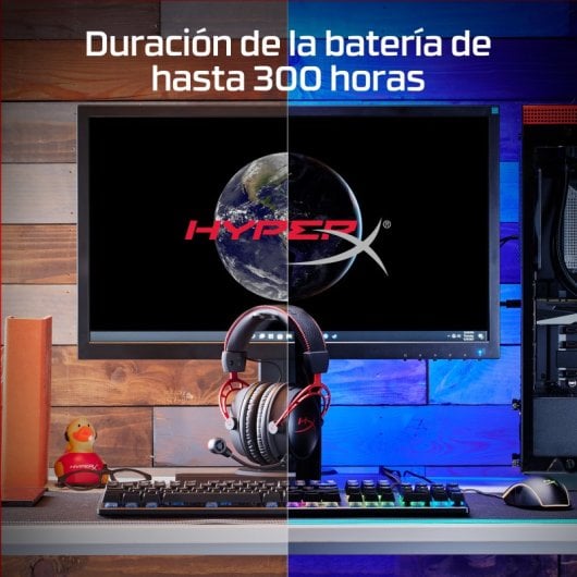 HyperX Cloud Alpha Wireless Headset Gaming Sem Fios PC Preto/Vermelho