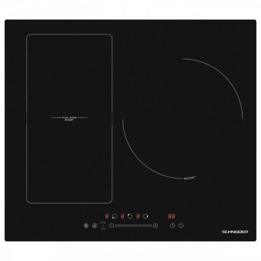 Plaque à induction Schneider SCTI6031N3/1 3 zones 60 cm Noir