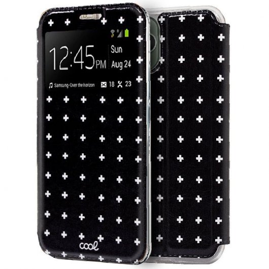 Cool Funda Flip Cover Dibujos Cruces para iPhone 11 Pro Max
