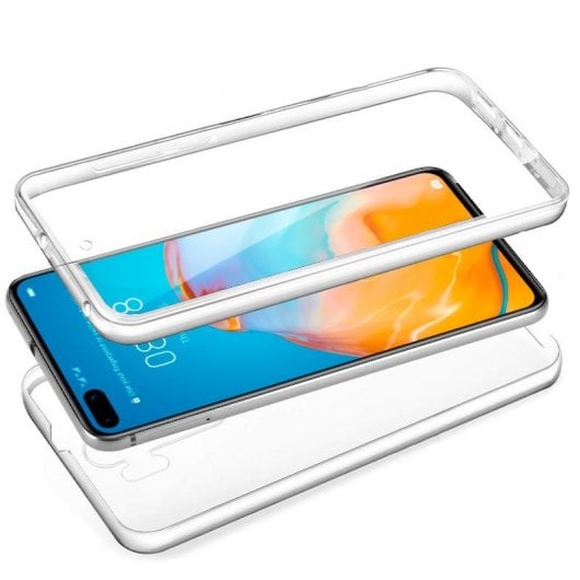 Fantastica custodia in silicone trasparente 3D per Huawei P40