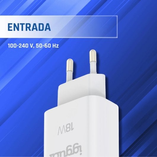 Idem 1 chargeur USB QuickCharge 3.0 18 W