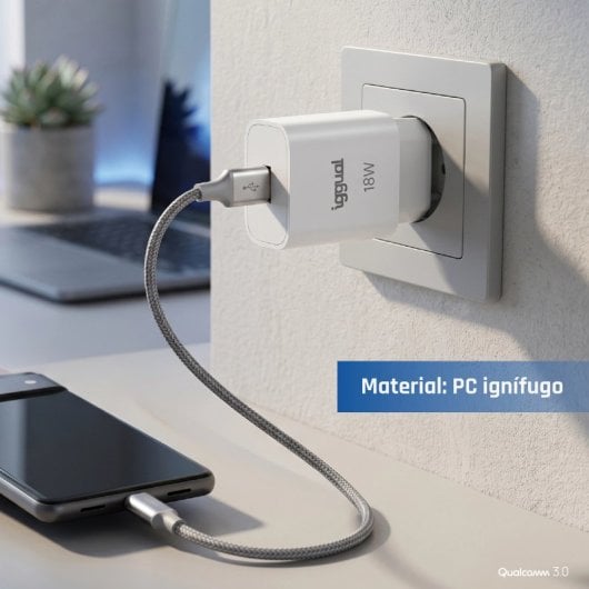 Idem 1 chargeur USB QuickCharge 3.0 18 W