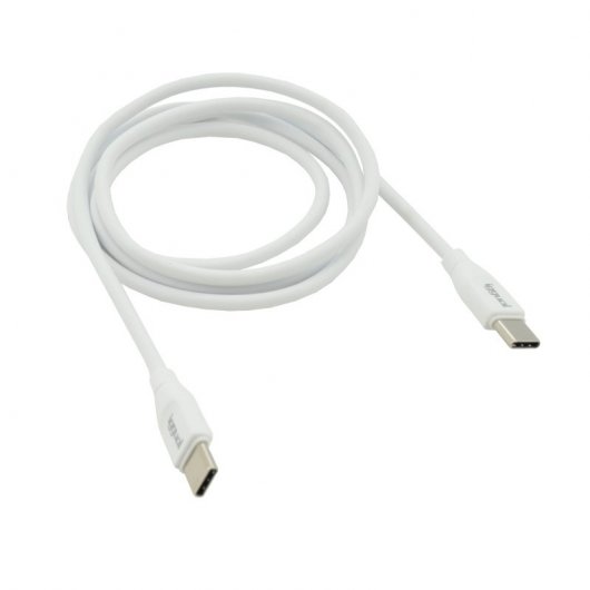 Iggual Cable USB-C/USB-C Quickcharge 3.0 1m Blanco